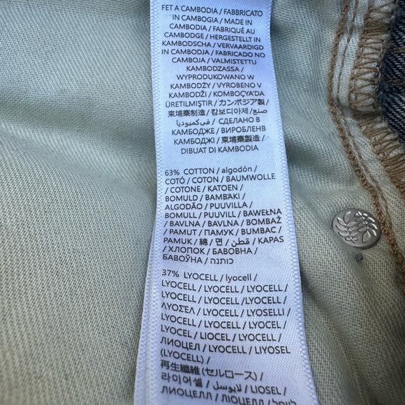 Rag & Bone Logan Wmns Featherweight Long Wide‑Leg Mid-rise Jeans|Covington ~29 - Picture 5 of 7